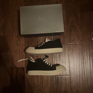 Rick Owens Men's Black Trainers